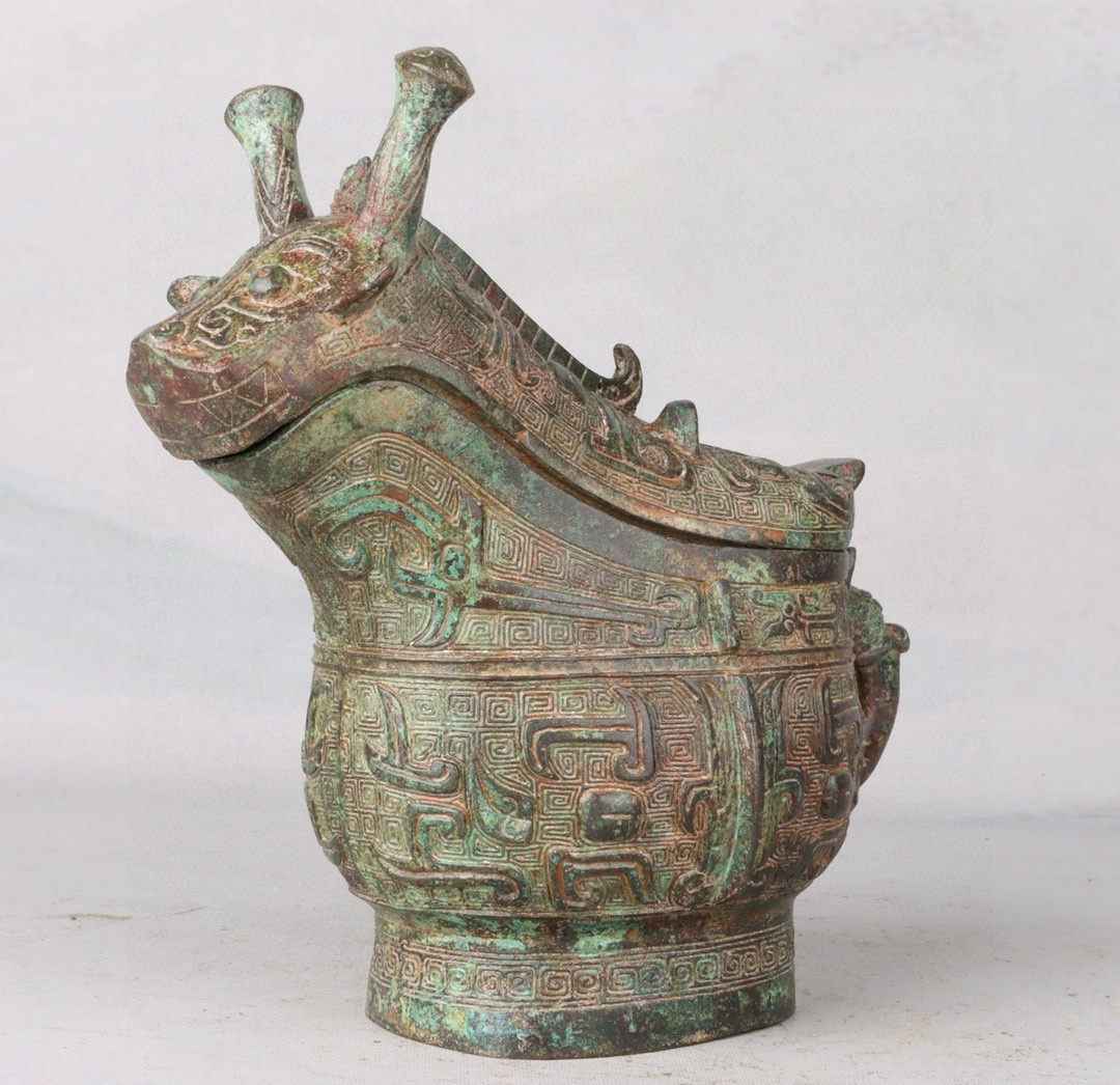 Zhou Dynasty Bronze Beast Gong