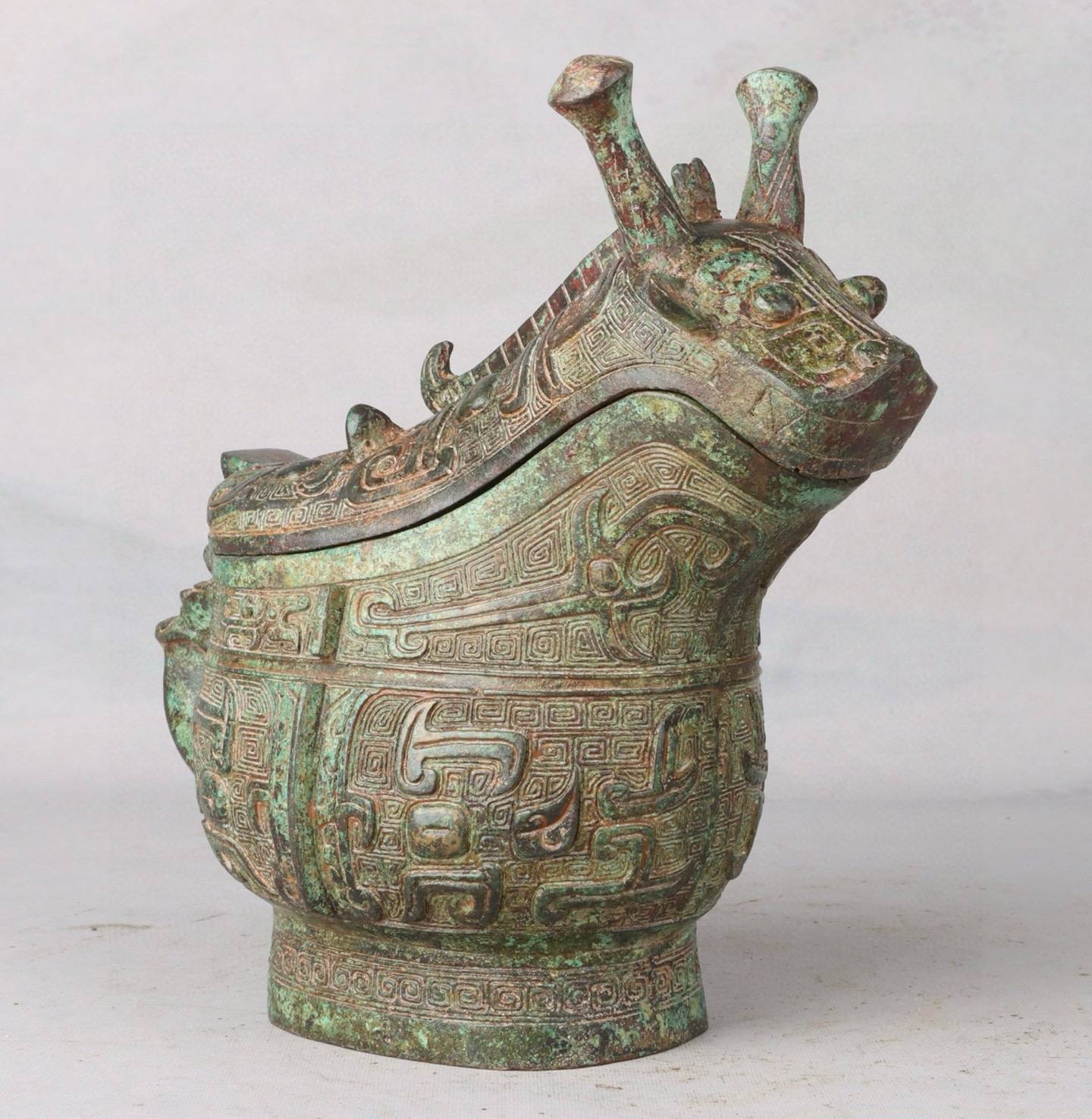 Zhou Dynasty Bronze Beast Gong