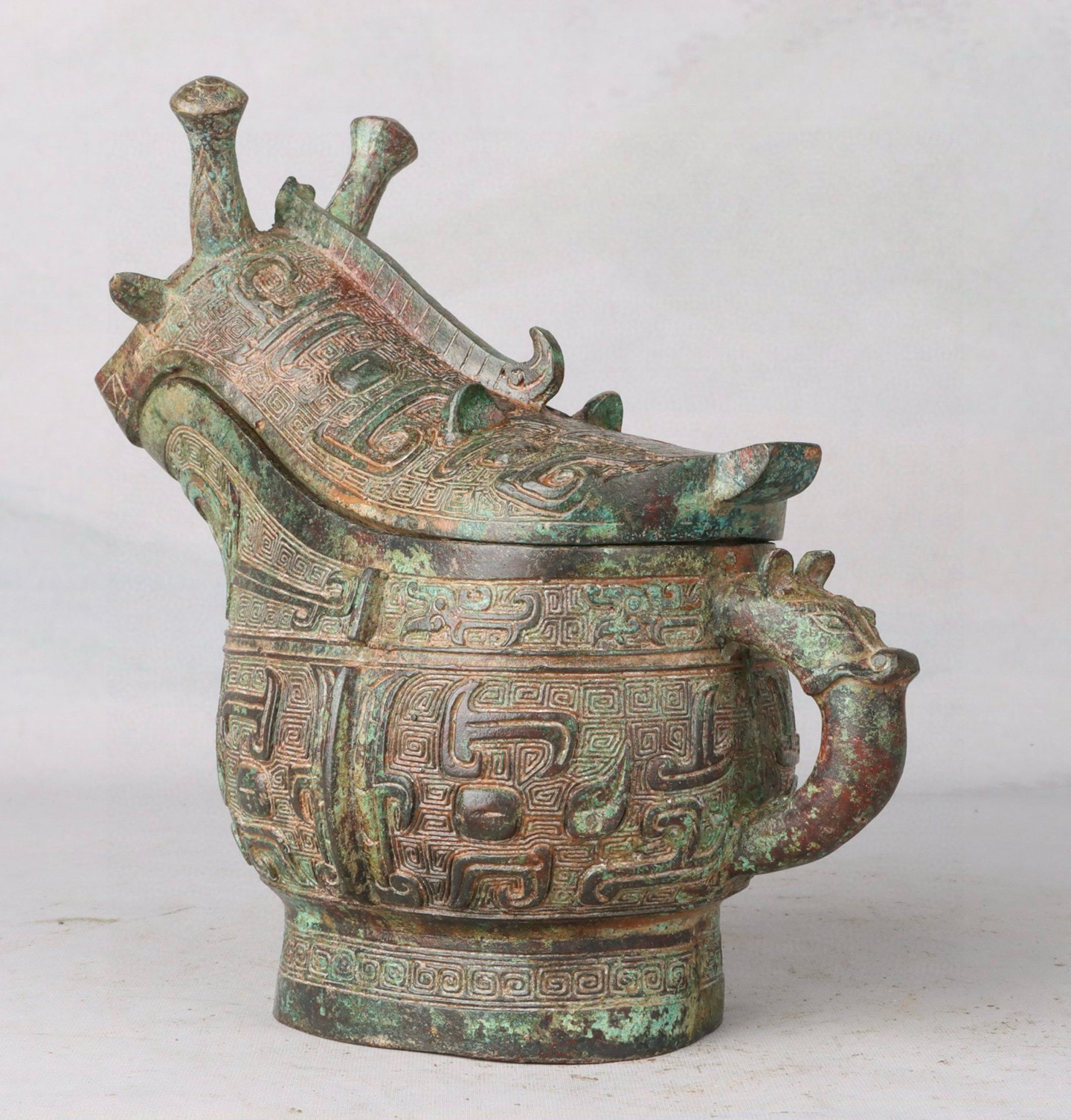 Zhou Dynasty Bronze Beast Gong