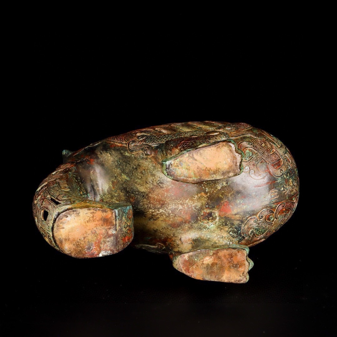 Zhou Dynasty Bronze Bird Statue