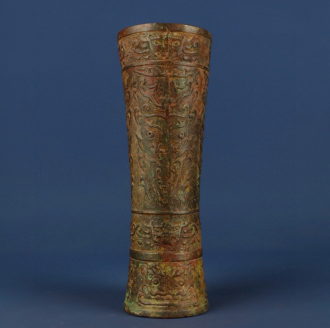 Zhou Dynasty Bronze Mangong Cup
