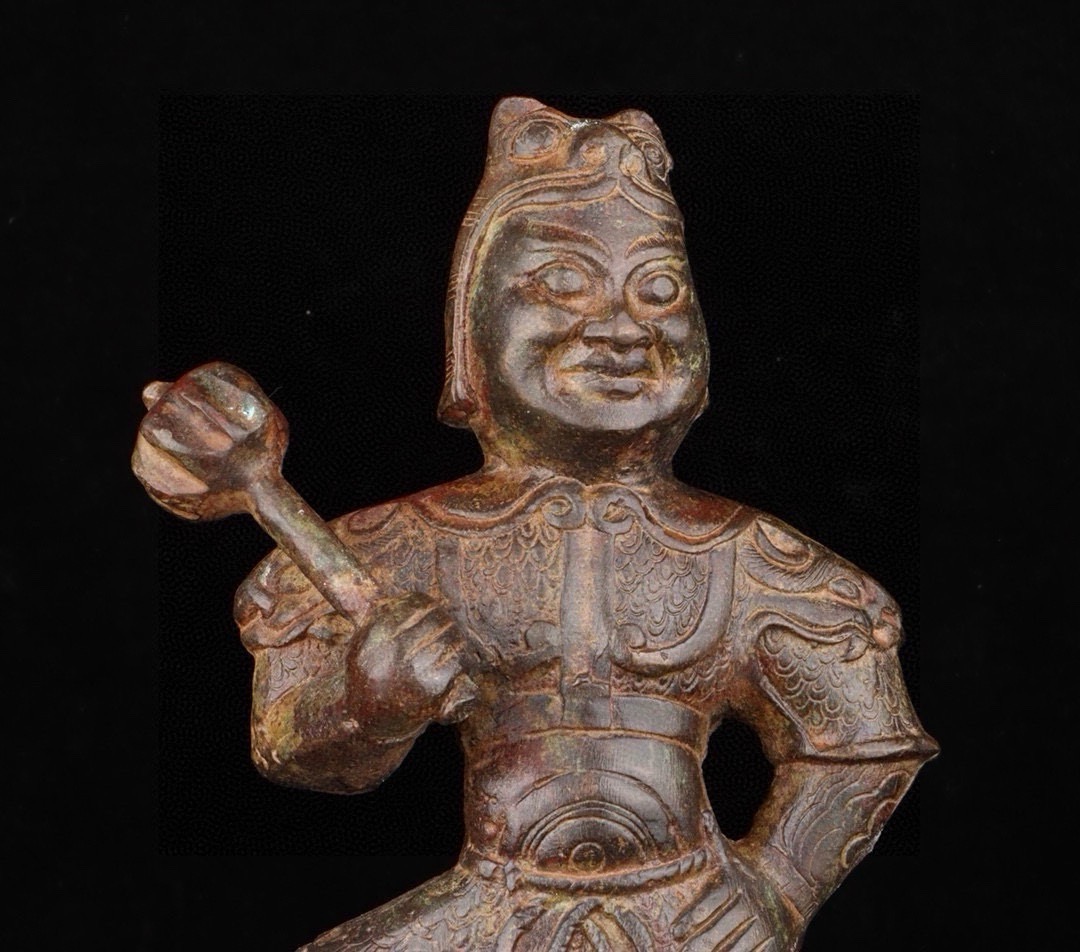 Han Dynasty Bronze Tiger General Statue