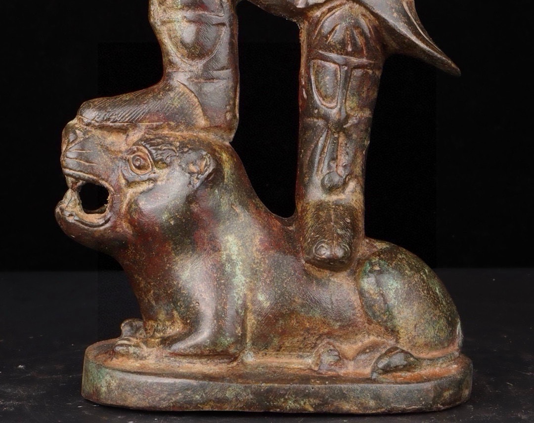 Han Dynasty Bronze Tiger General Statue