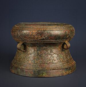 Zhou Dynasty Bronze Hunting Pattern Drum