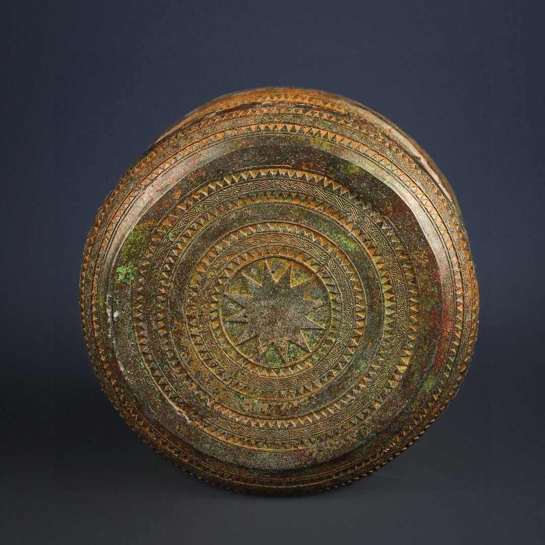 Zhou Dynasty Bronze Hunting Pattern Drum