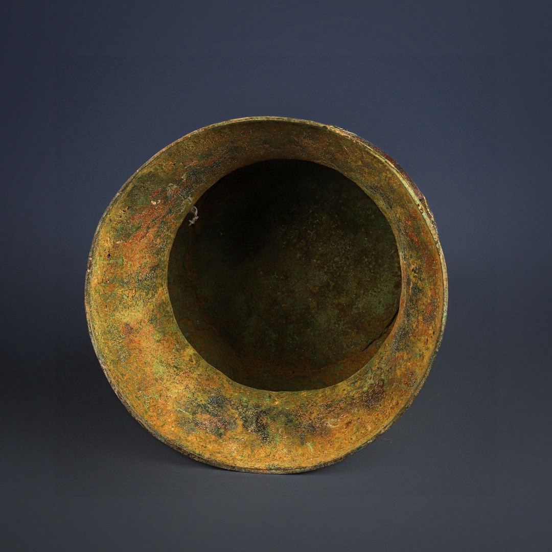 Zhou Dynasty Bronze Hunting Pattern Drum
