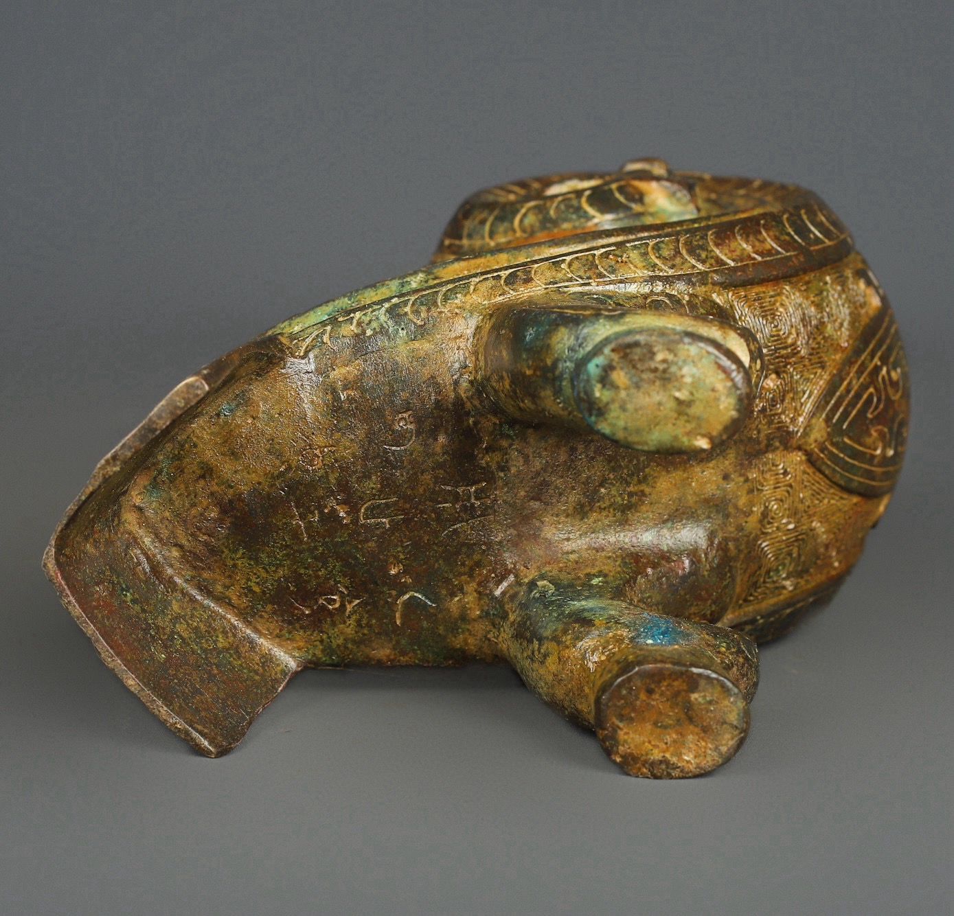 Zhou Dynasty Bronze Bird Statue