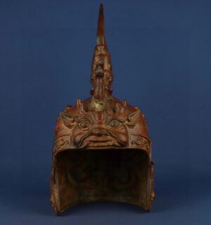 Han Dynasty Bronze Generals Beast Face Helmet