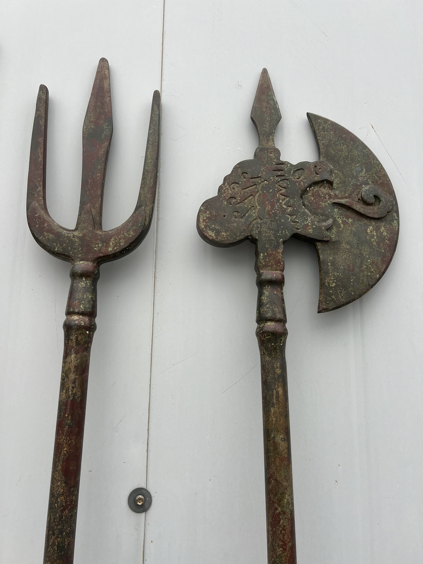 Han Dynasty A set of eight bronze weapons