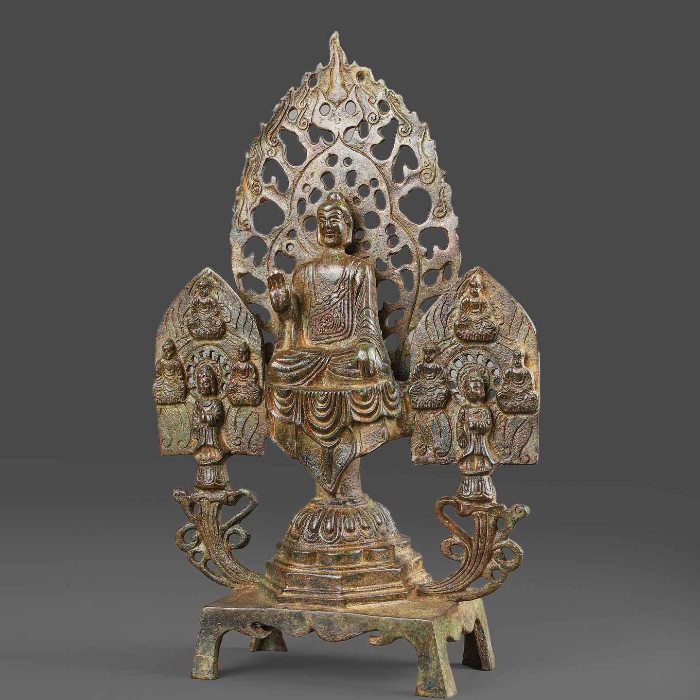 Wei Dynasty Bronze Buddha Statue