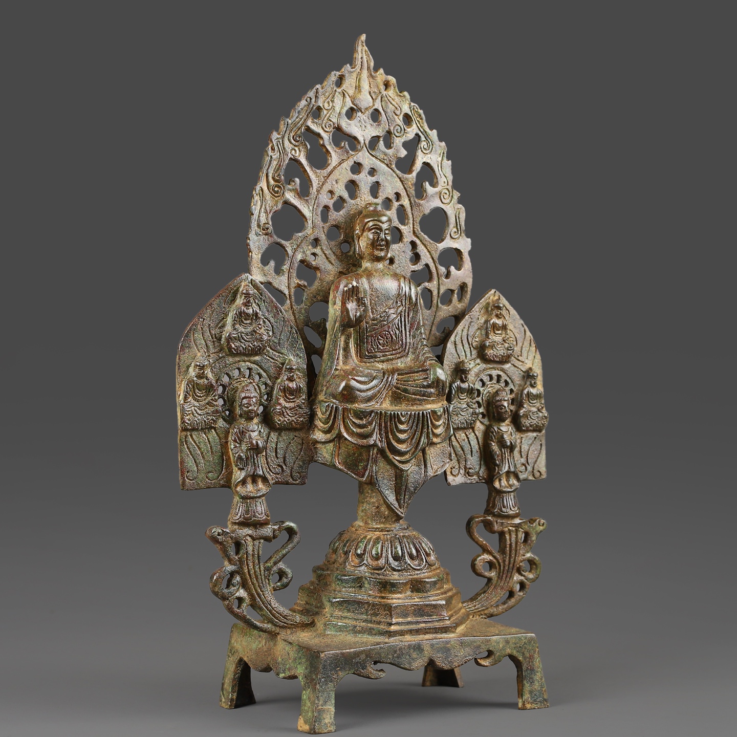 Wei Dynasty Bronze Buddha Statue