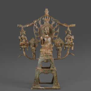 Wei Dynasty Bronze Buddha Statue