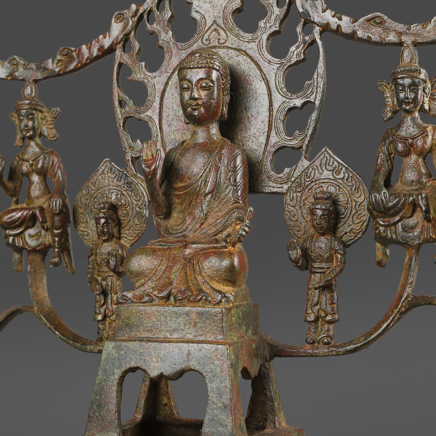 Wei Dynasty Bronze Buddha Statue