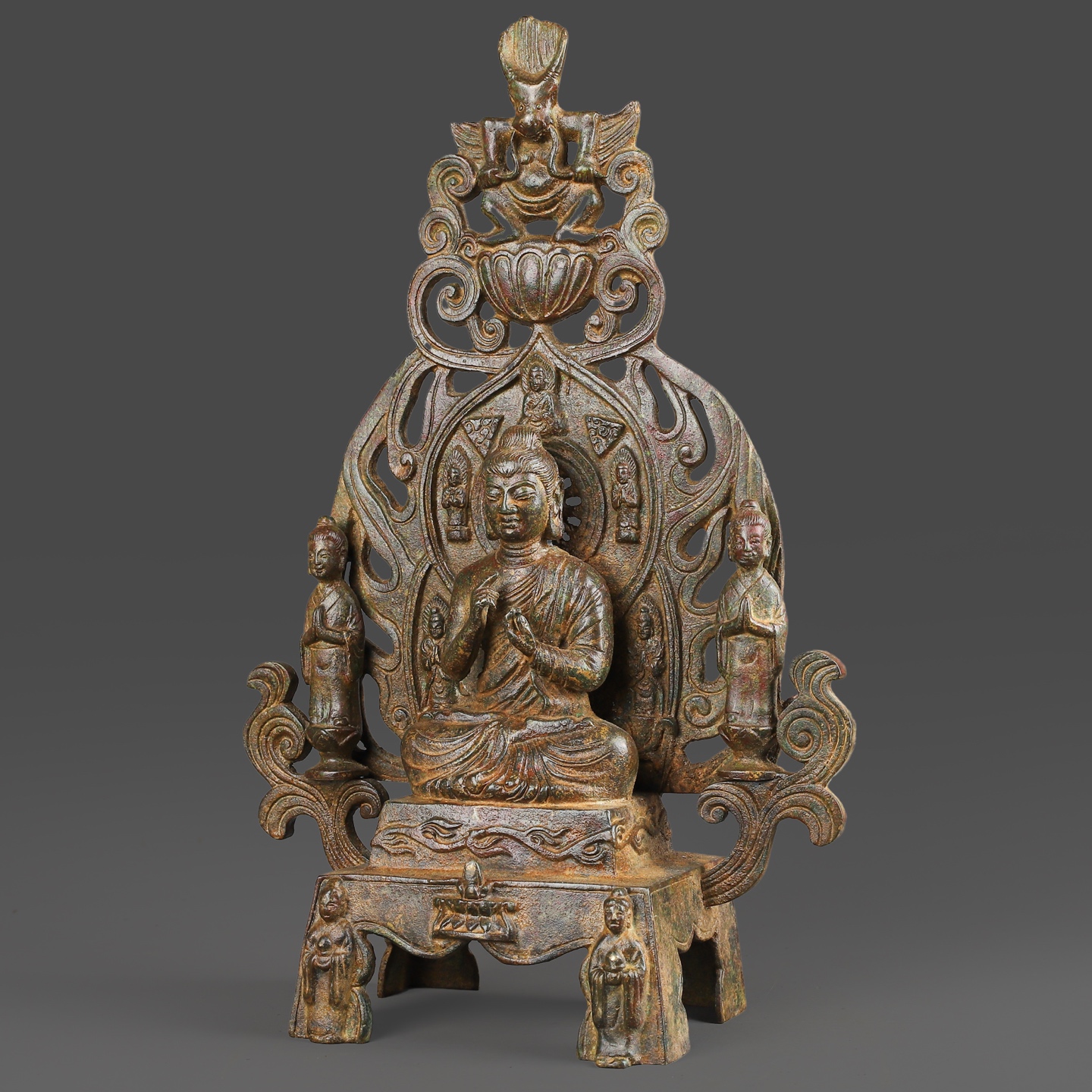 Wei Dynasty Bronze Buddha Statue