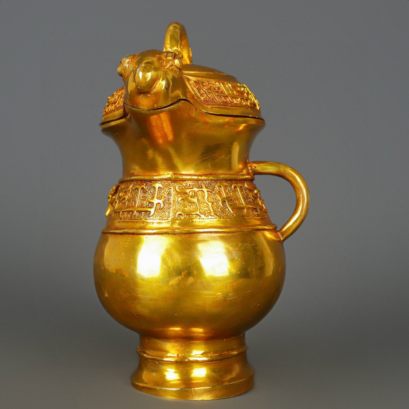 Han Dynasty Bronze and gold ware