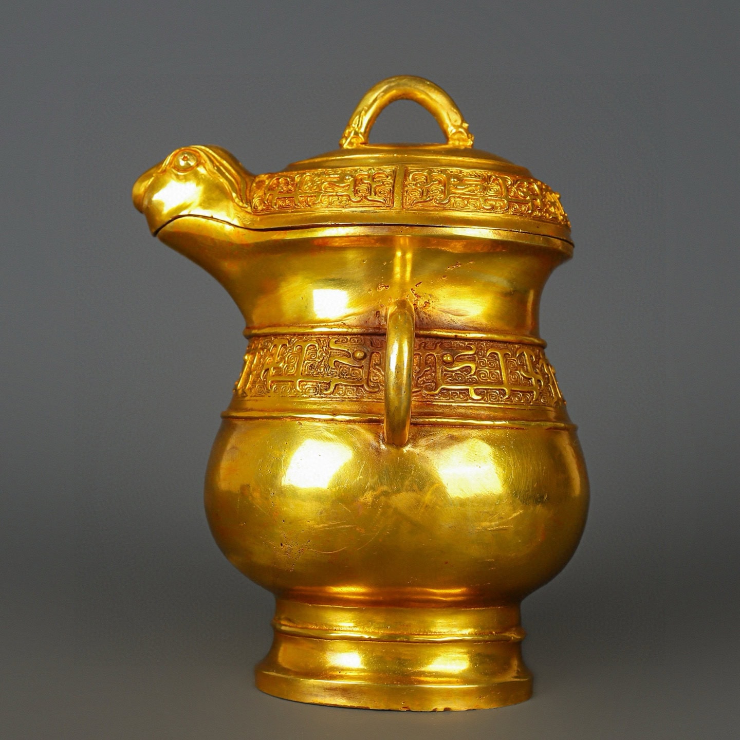 Han Dynasty Bronze and gold ware