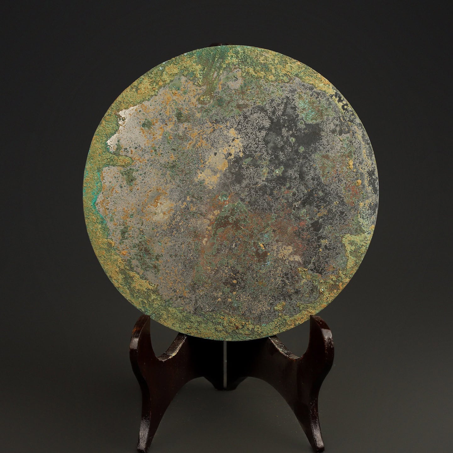 Han Dynasty Bronze hunting mirror