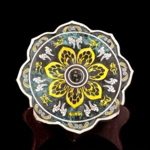 Han Dynasty Bronze and gold and silver mirror