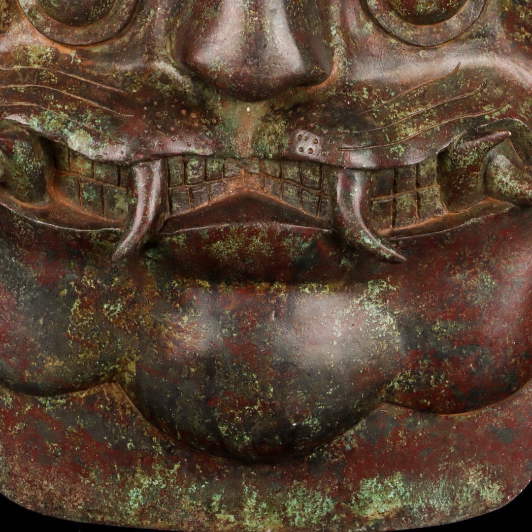 Han Dynasty Bronze animal mask