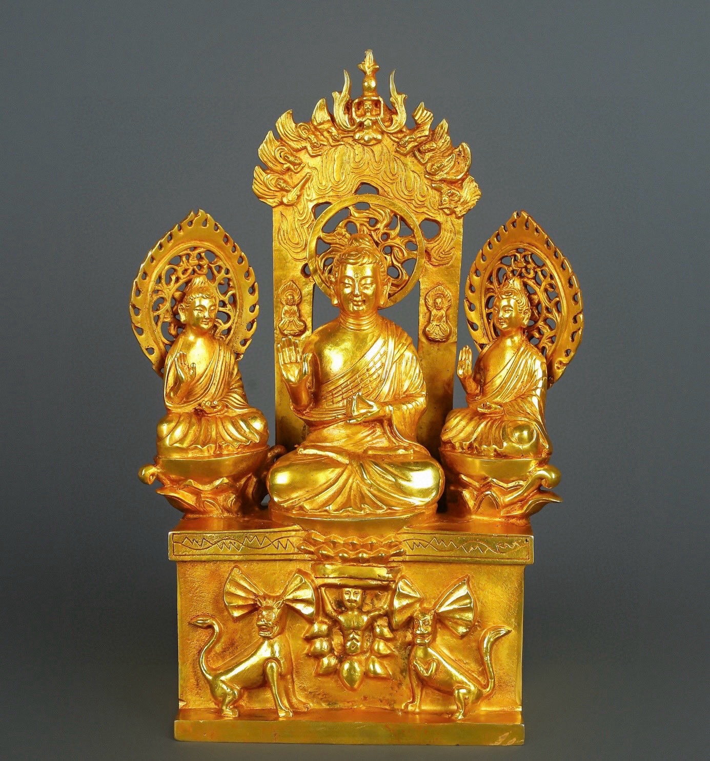 Wei Dynasty Golden Buddha Statue