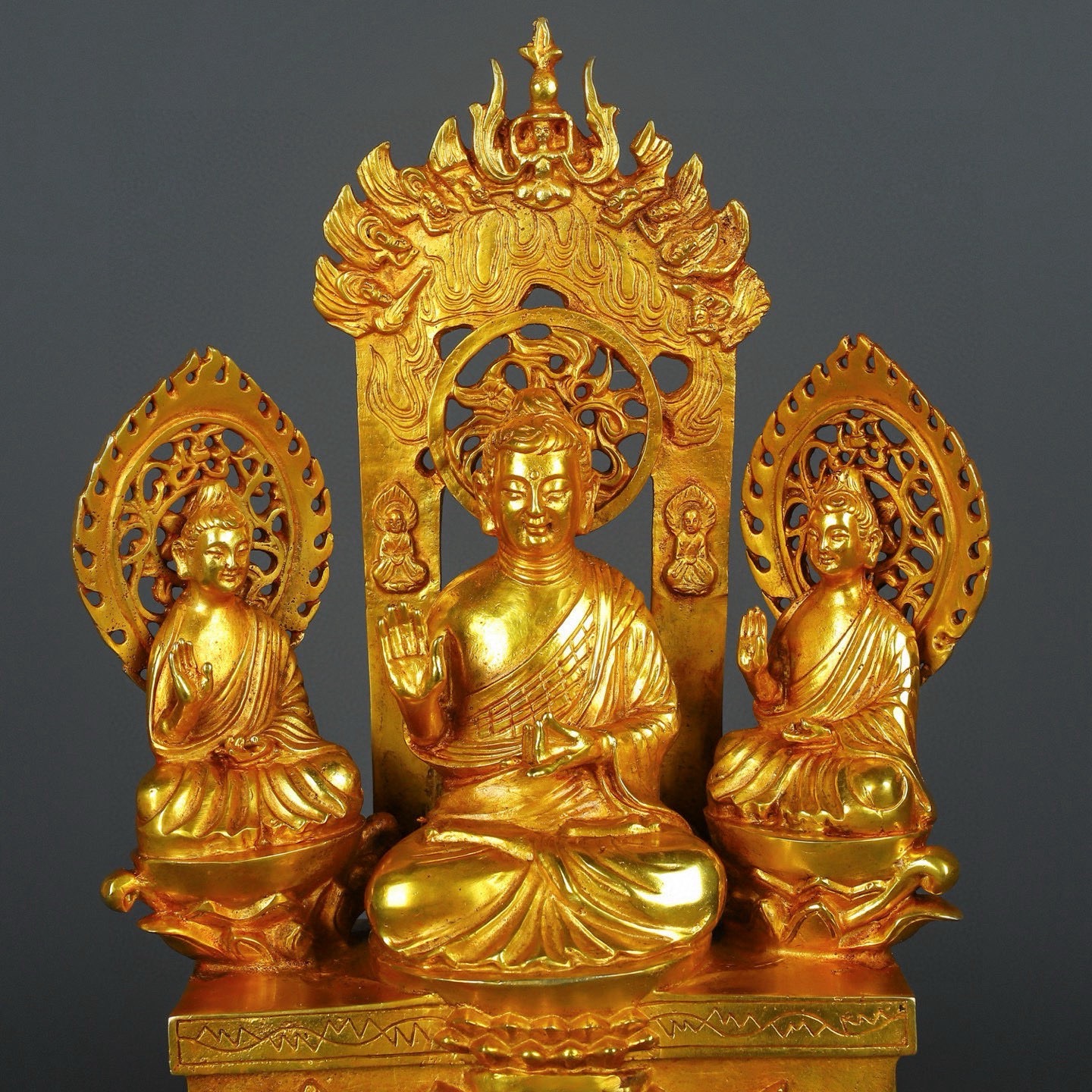 Wei Dynasty Golden Buddha Statue