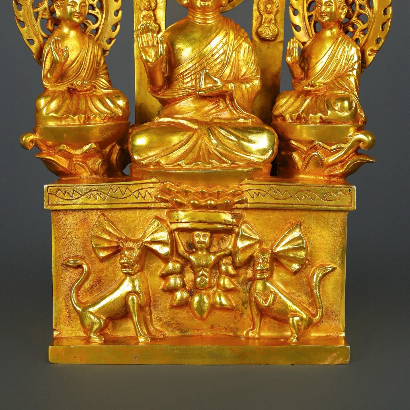 Wei Dynasty Golden Buddha Statue
