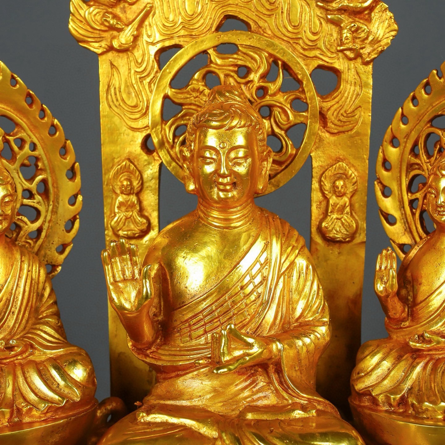 Wei Dynasty Golden Buddha Statue