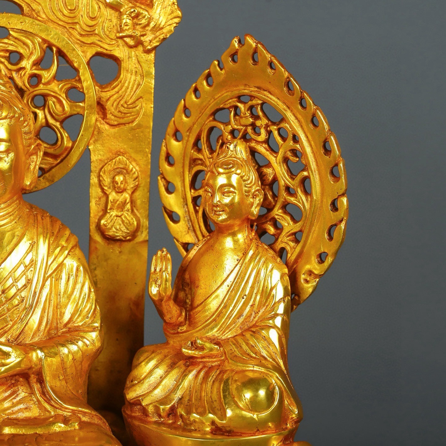 Wei Dynasty Golden Buddha Statue