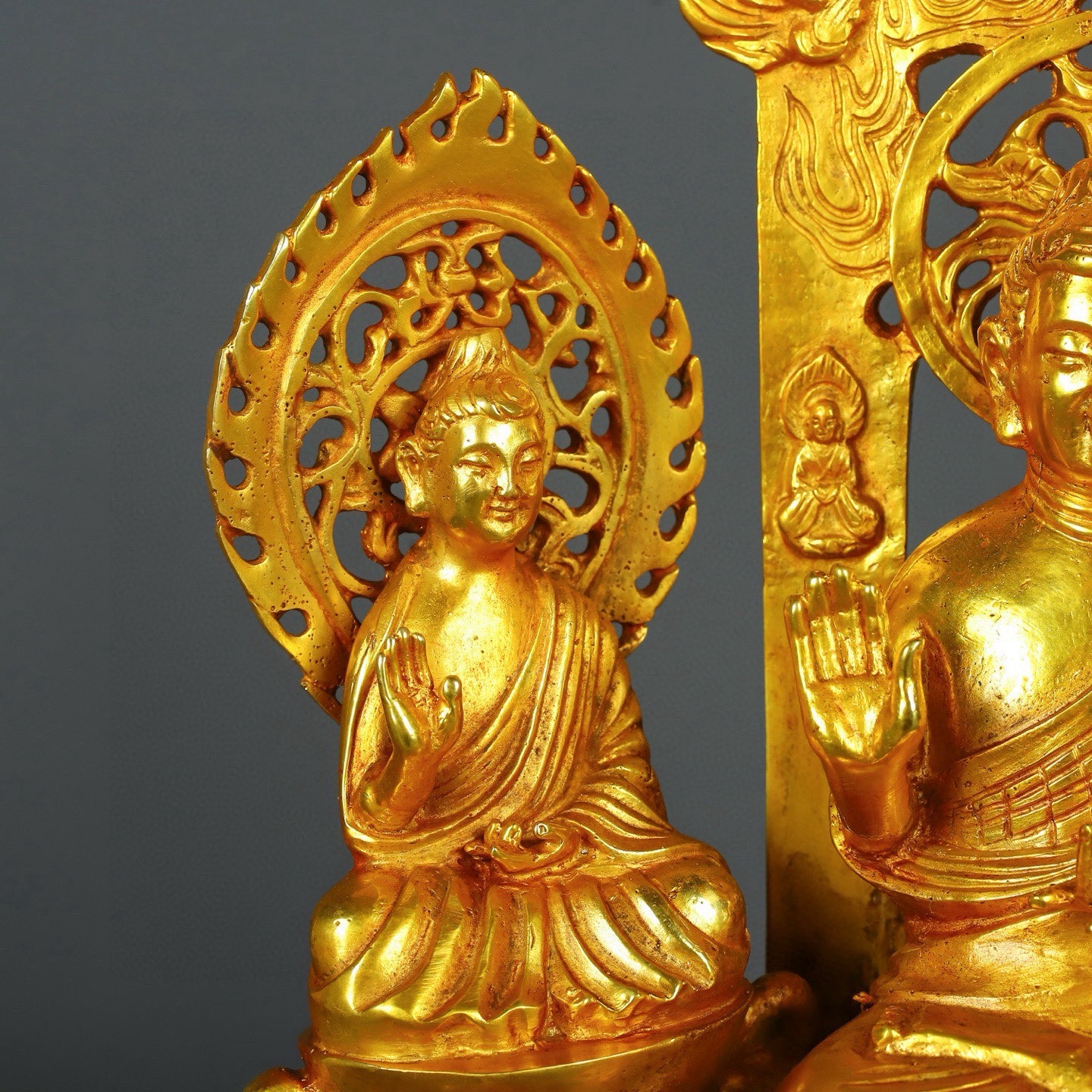 Wei Dynasty Golden Buddha Statue