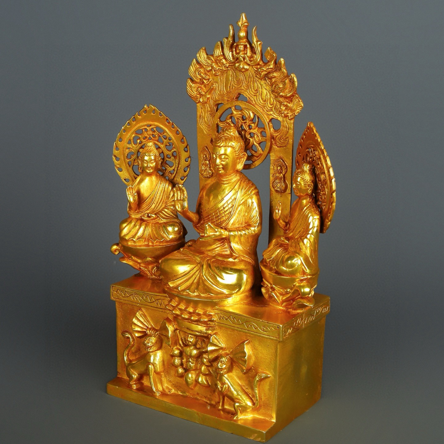 Wei Dynasty Golden Buddha Statue