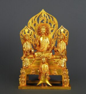 Wei Dynasty Golden Buddha Statue