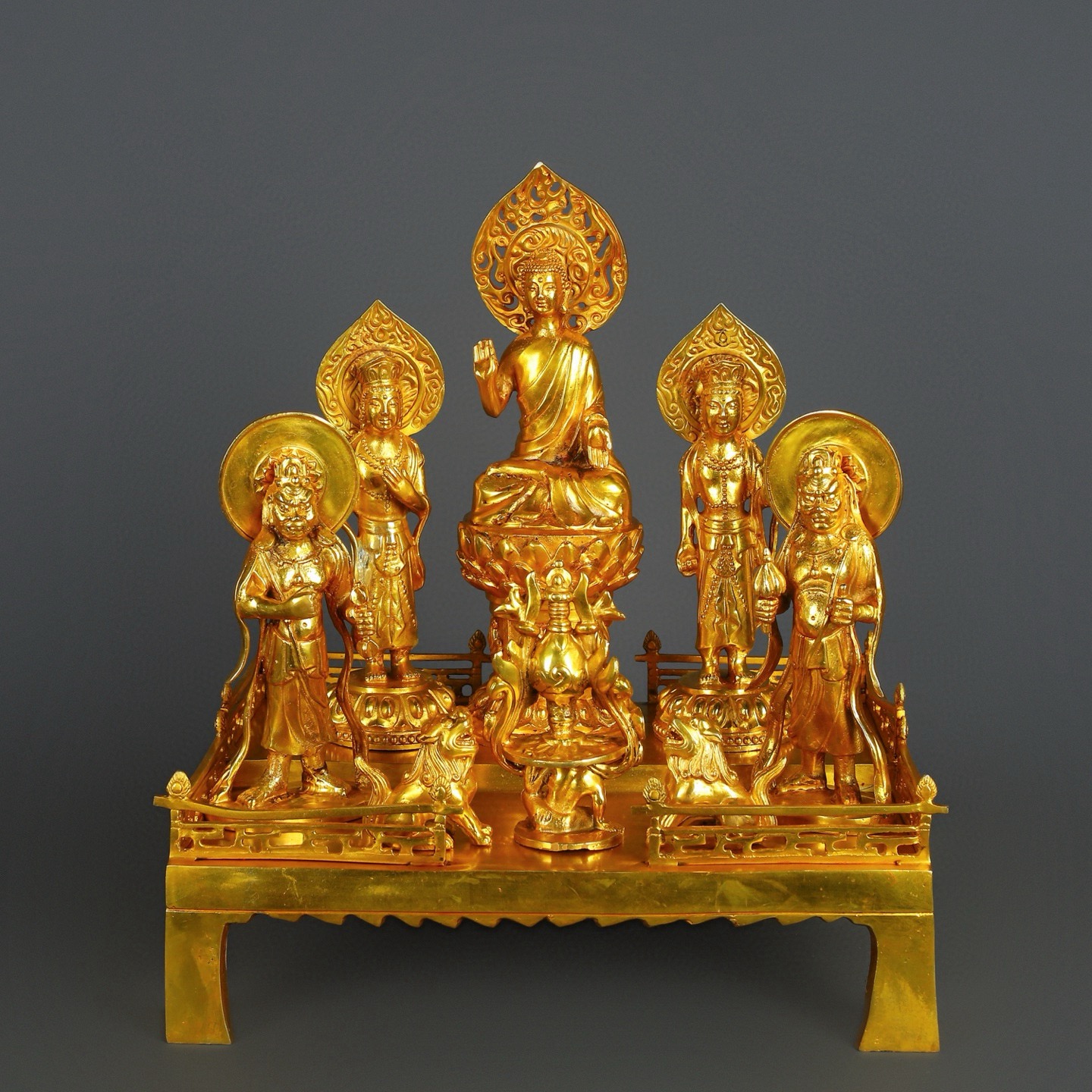Wei Dynasty Golden Buddha Statue