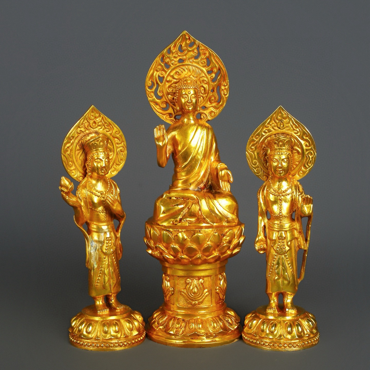 Wei Dynasty Golden Buddha Statue