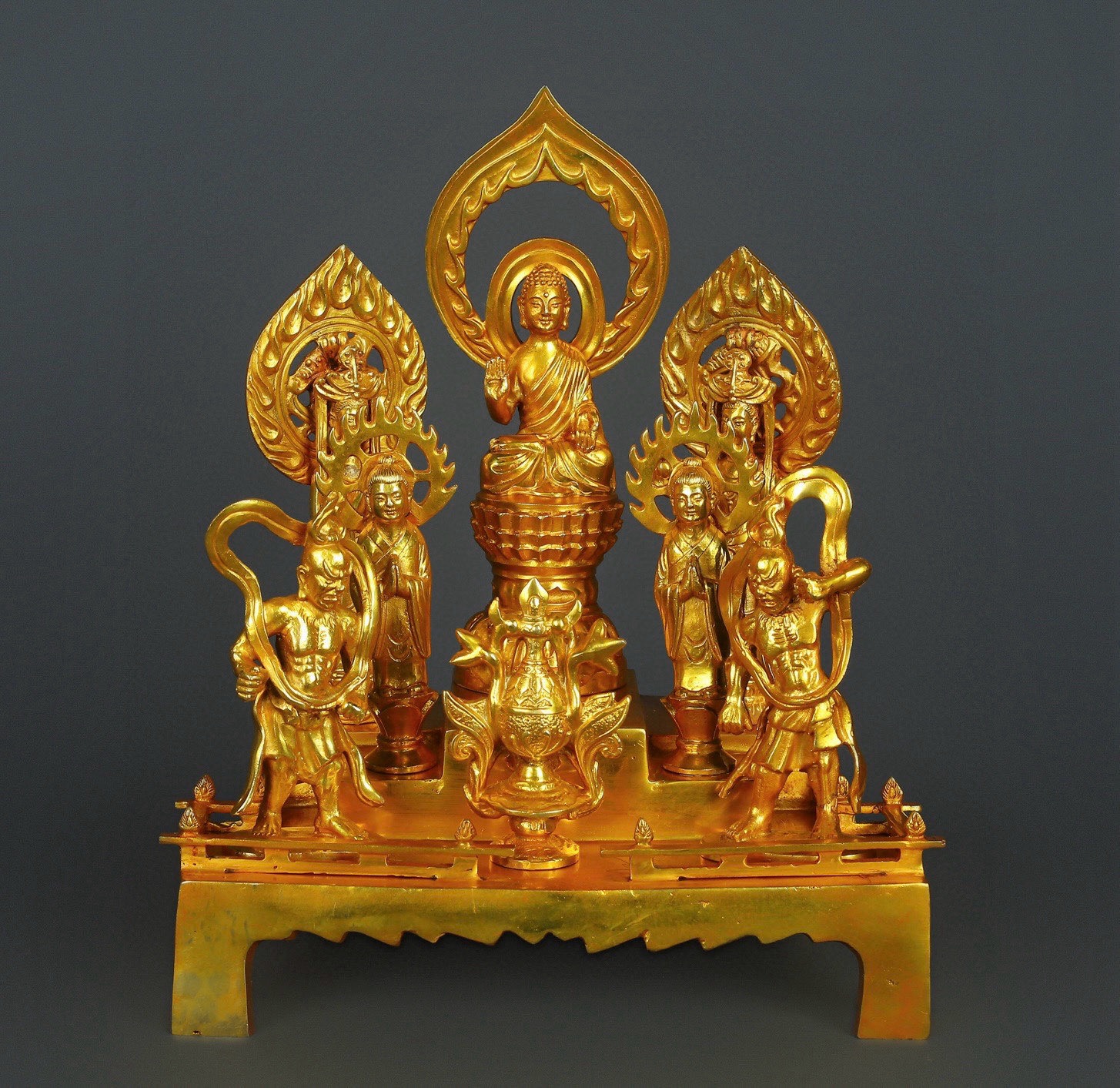 Wei Dynasty Golden Buddha Statue