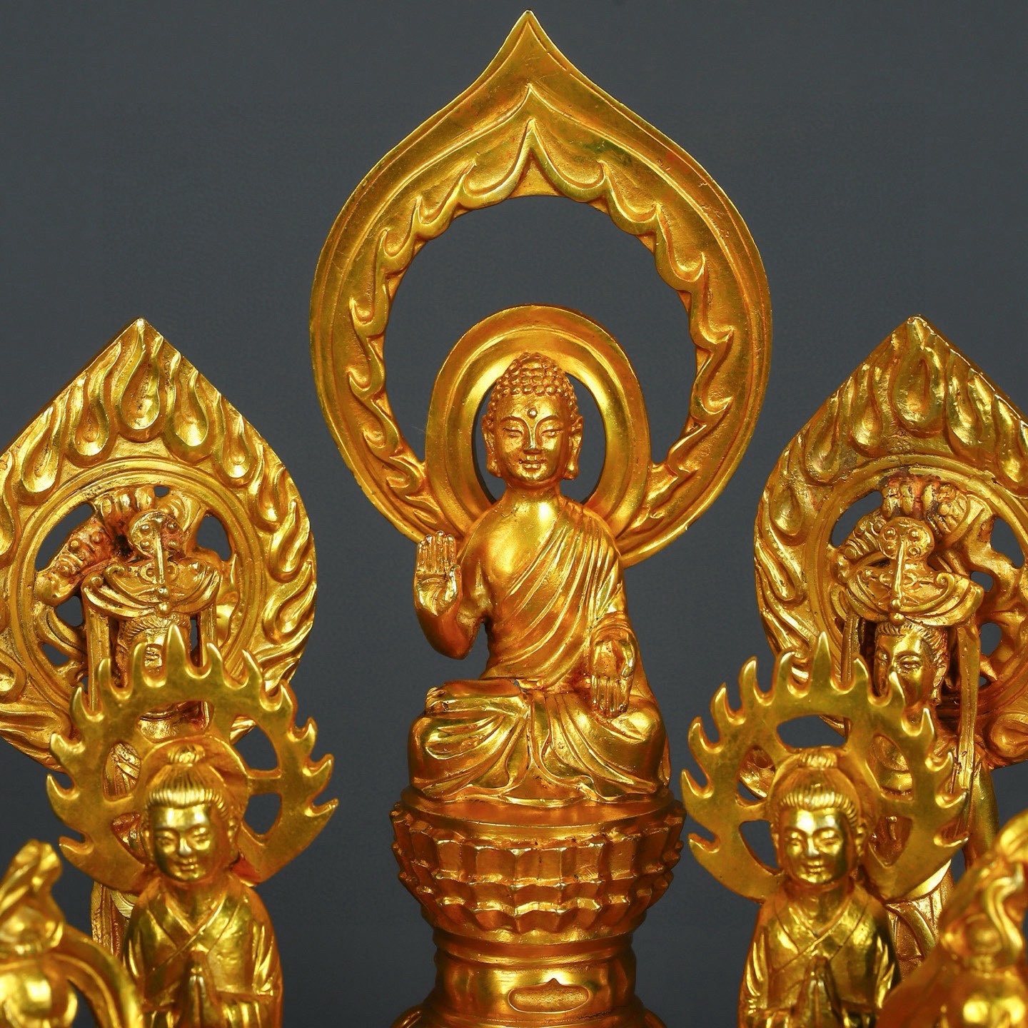 Wei Dynasty Golden Buddha Statue