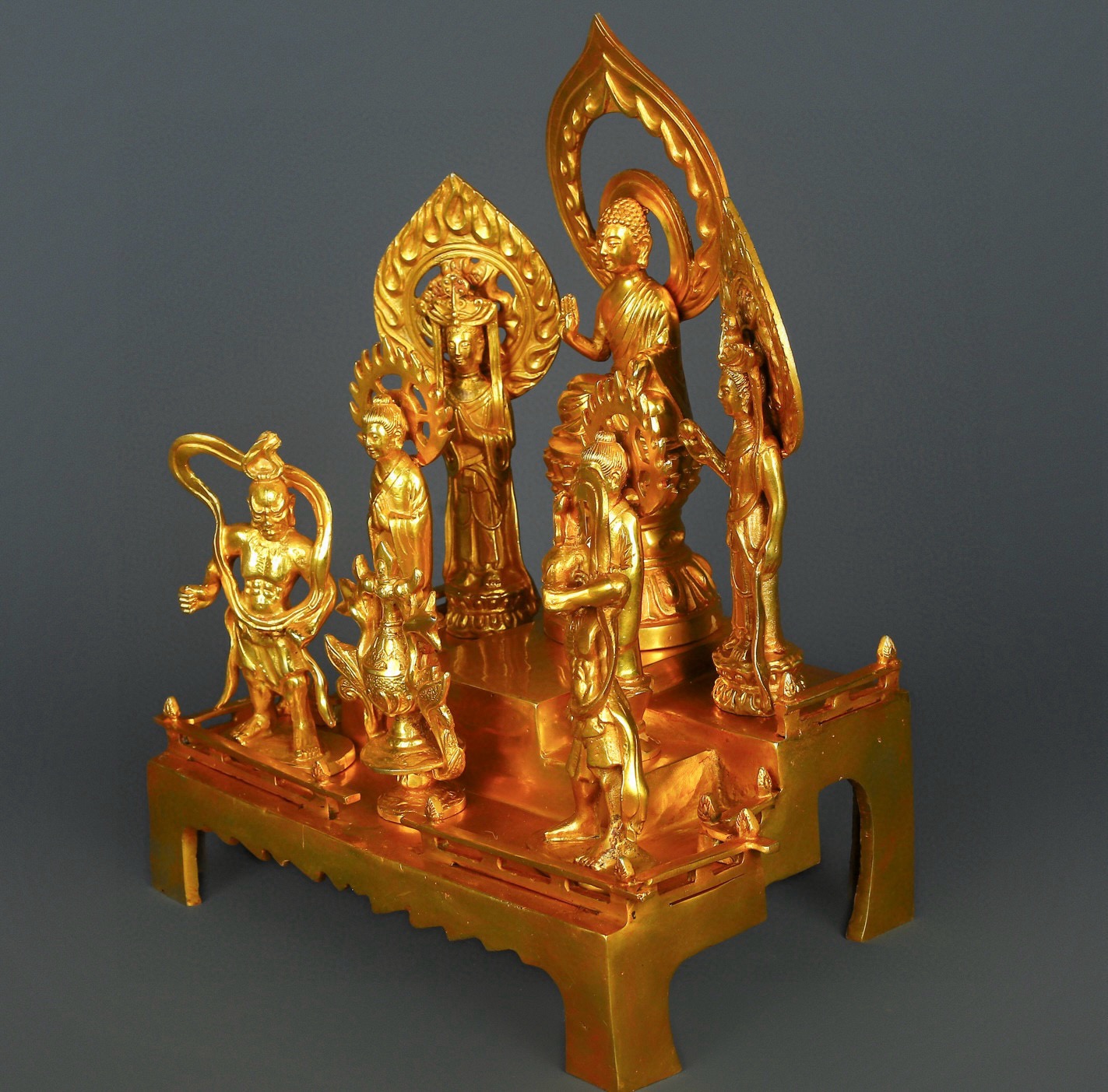 Wei Dynasty Golden Buddha Statue