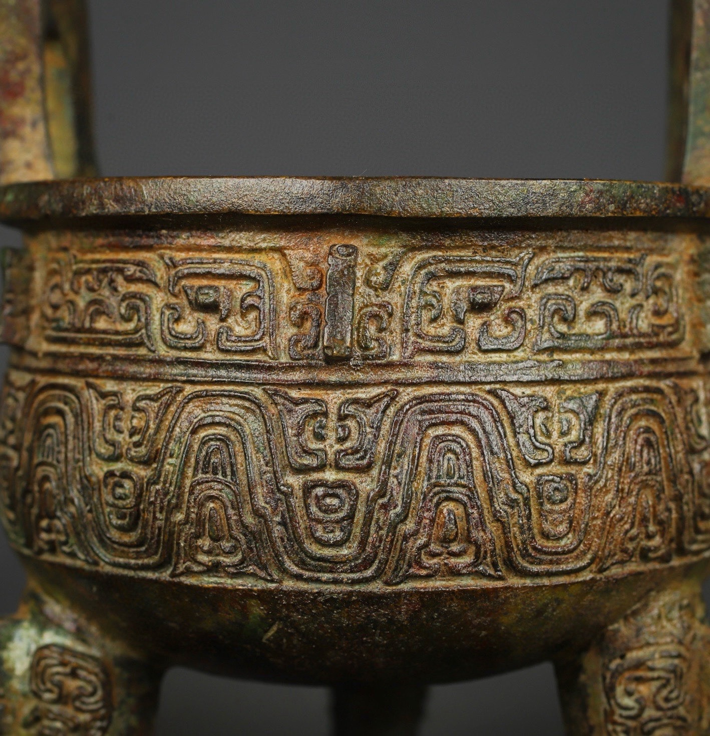 Zhou Dynasty Bronze Keding