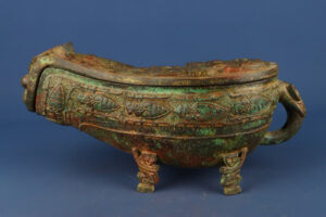 Zhou Dynasty Bronze Cicada Pattern
