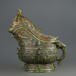 Zhou Dynasty Bronze Beast Gong