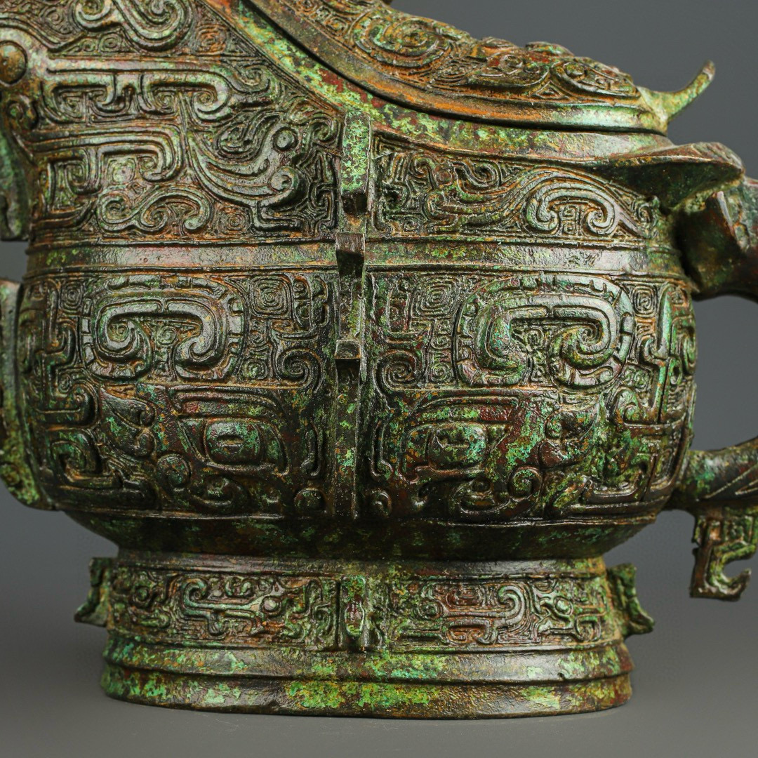 Zhou Dynasty Bronze Beast Gong