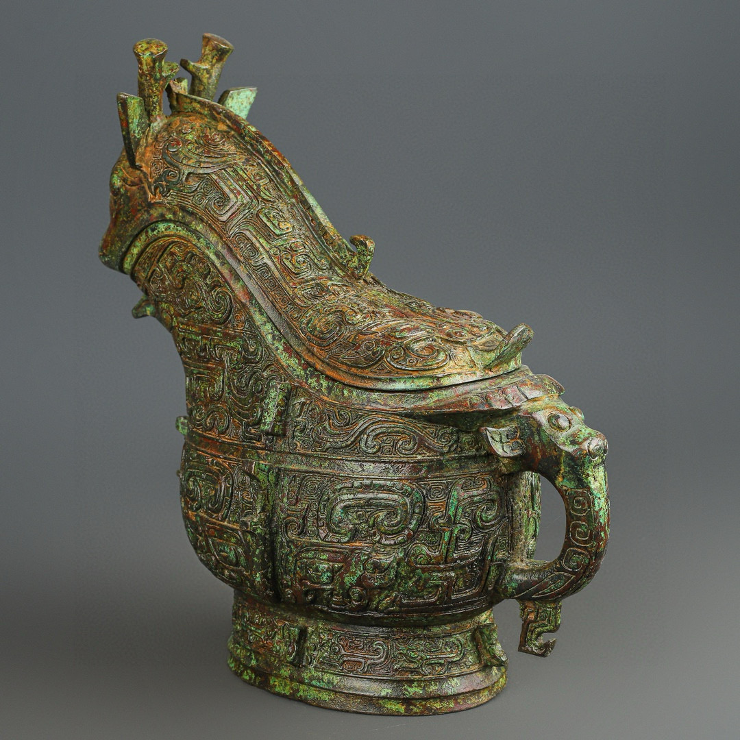 Zhou Dynasty Bronze Beast Gong