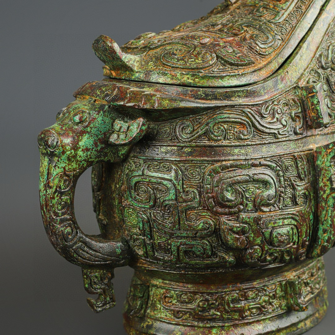 Zhou Dynasty Bronze Beast Gong