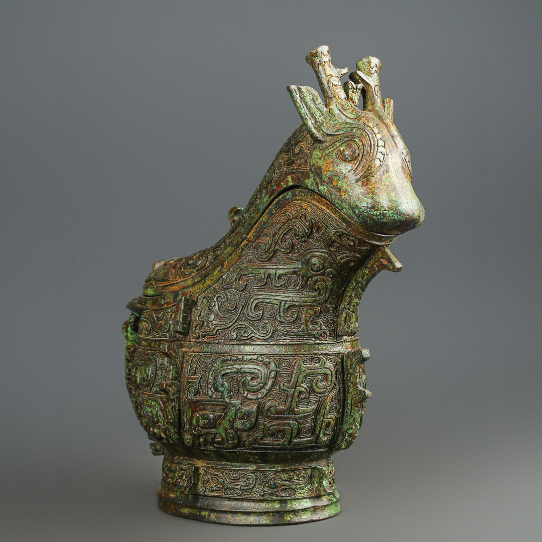 Zhou Dynasty Bronze Beast Gong