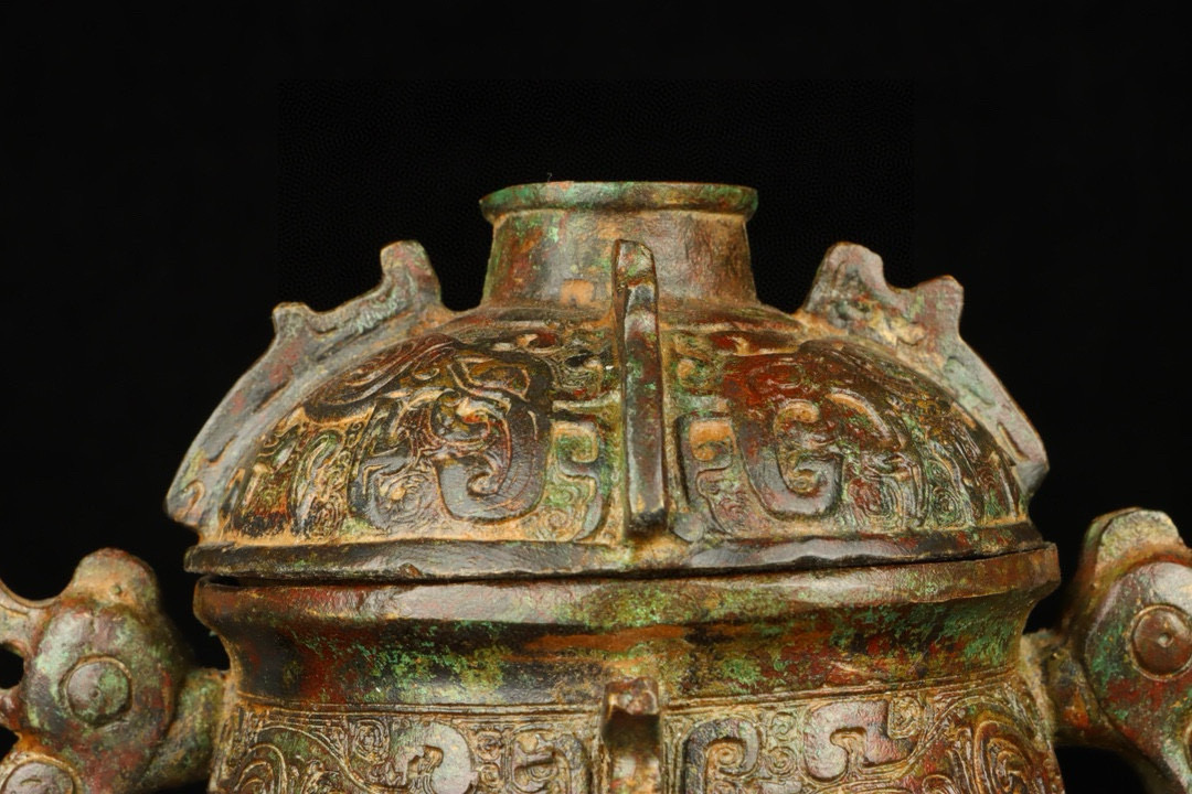 Zhou Dynasty Bronze Round Gui