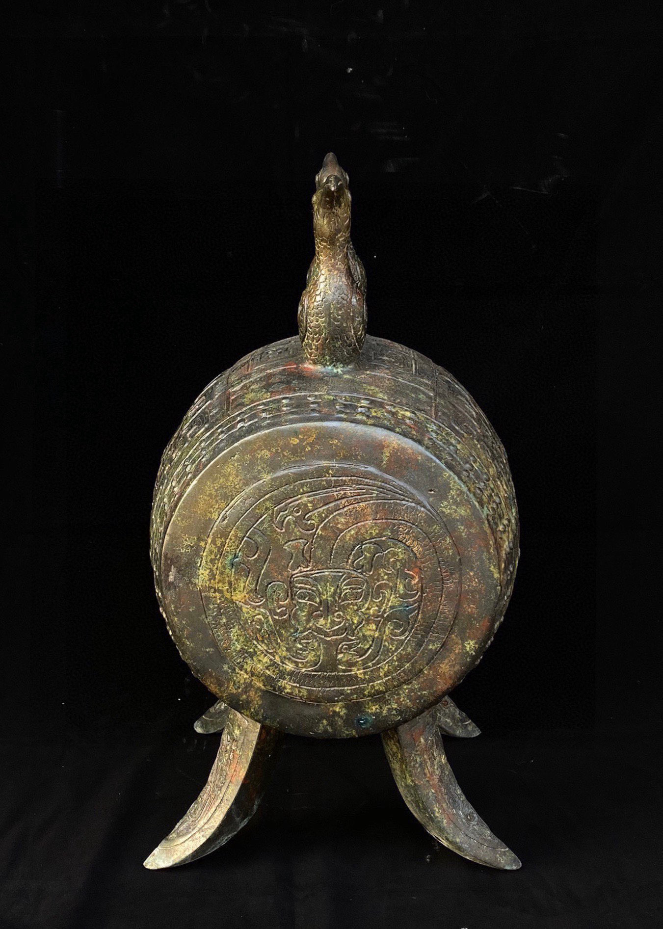 Han Dynasty Double Bird Drum