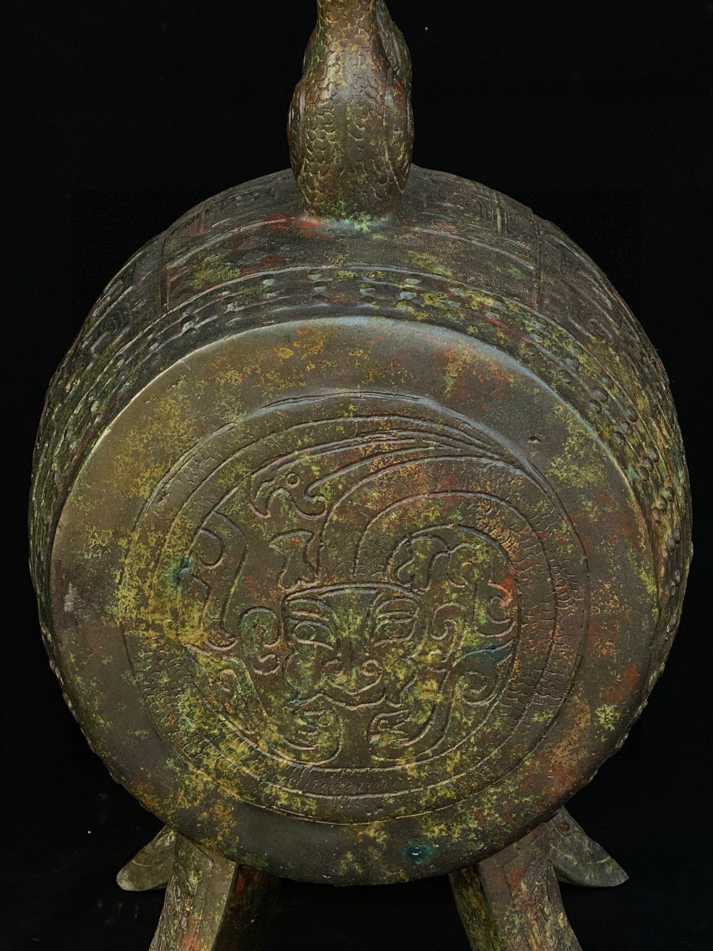 Han Dynasty Double Bird Drum