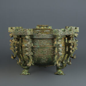 Zhou Dynasty Bronze Seiko Round Ice Mirror