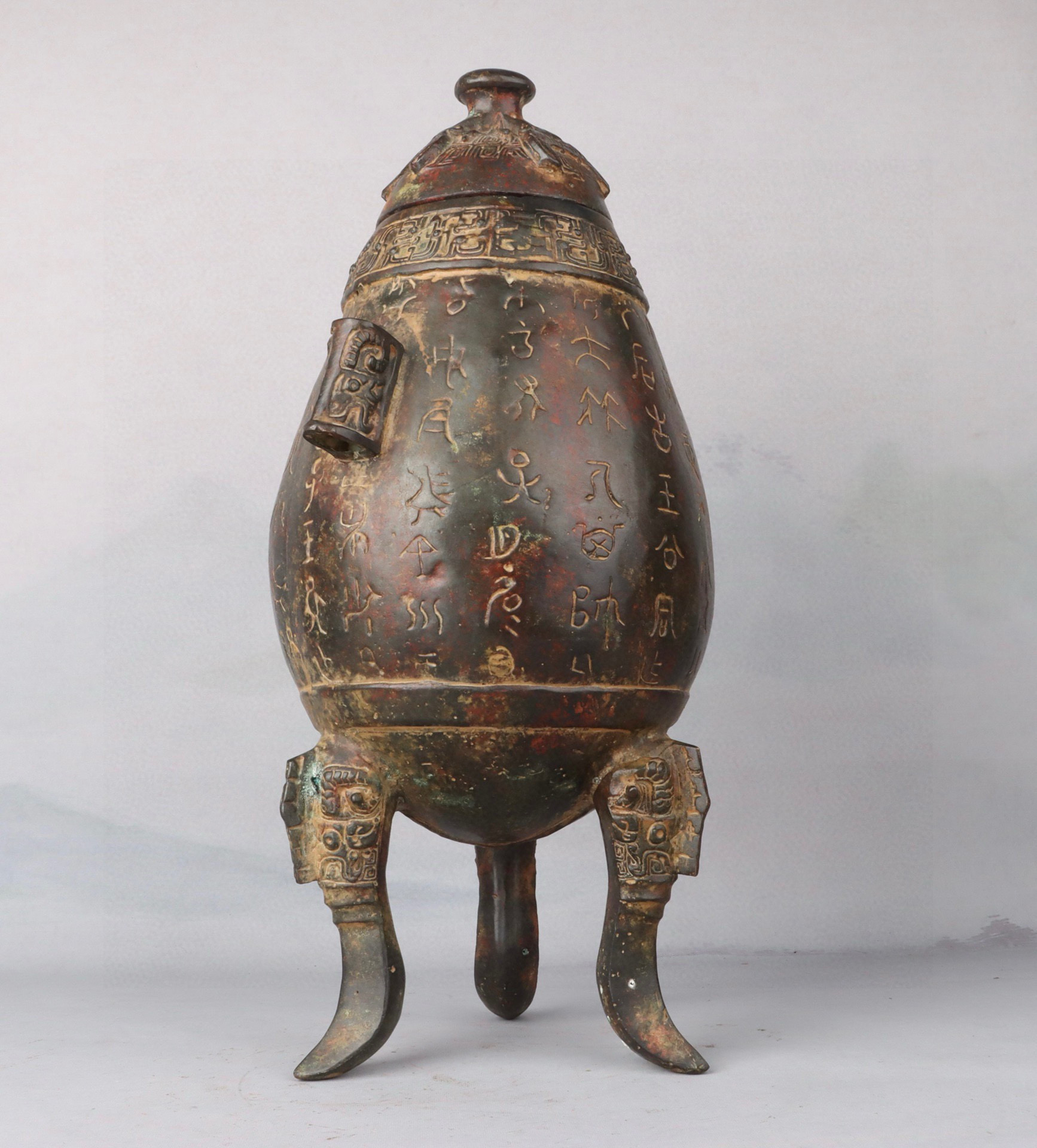 Zhou Dynasty Bronze inscription Xigua Dun