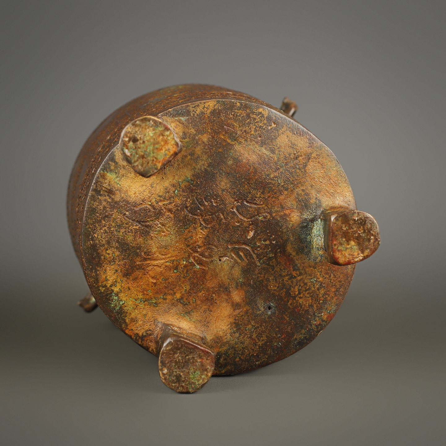Zhou Dynasty Bronze Five Ox Cang
