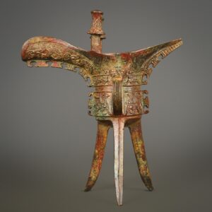 Zhou Dynasty Bronze Jue Cup